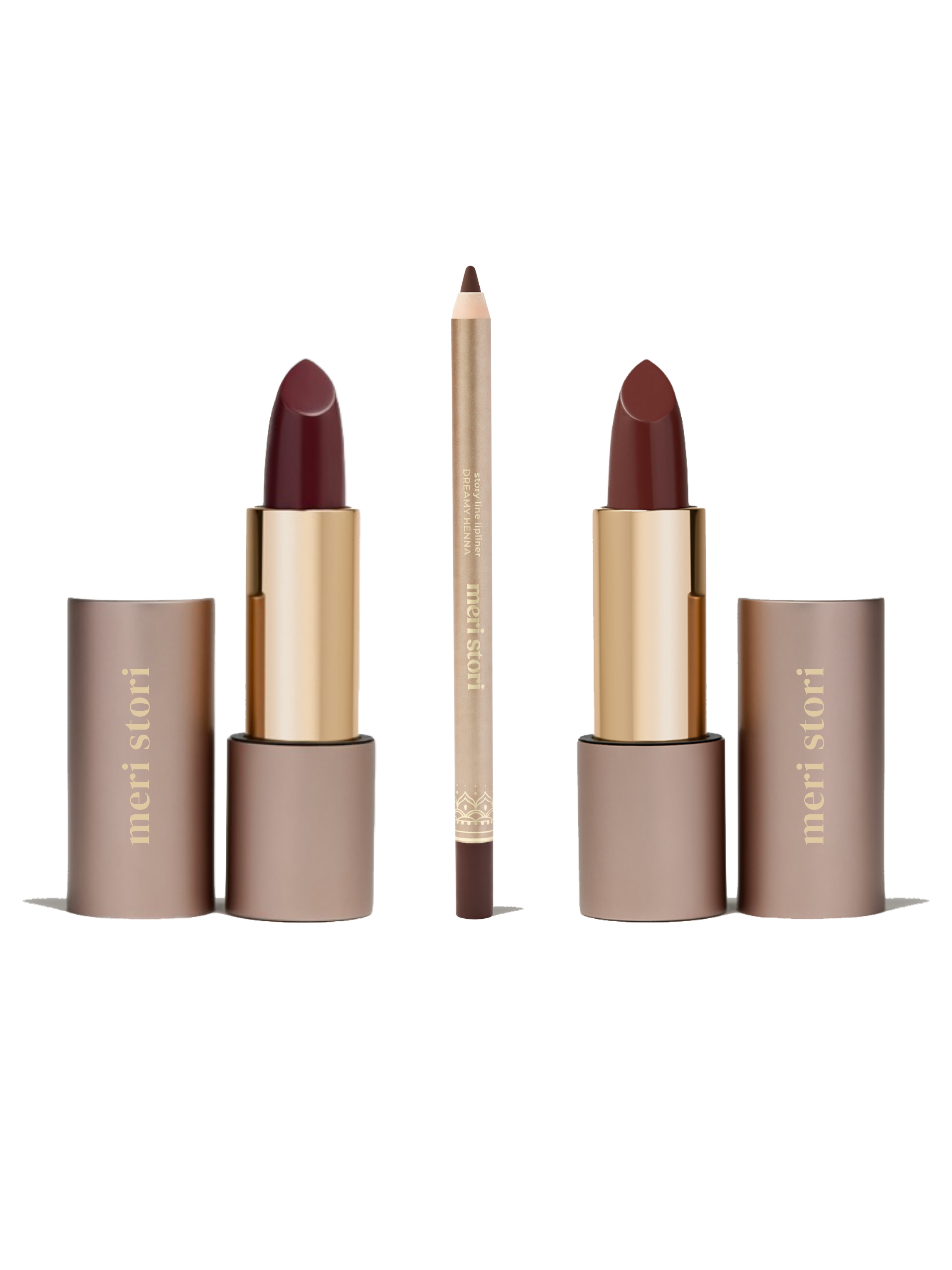 Universal Lip Trio (2 Lipsticks, 1 Lip Liner)